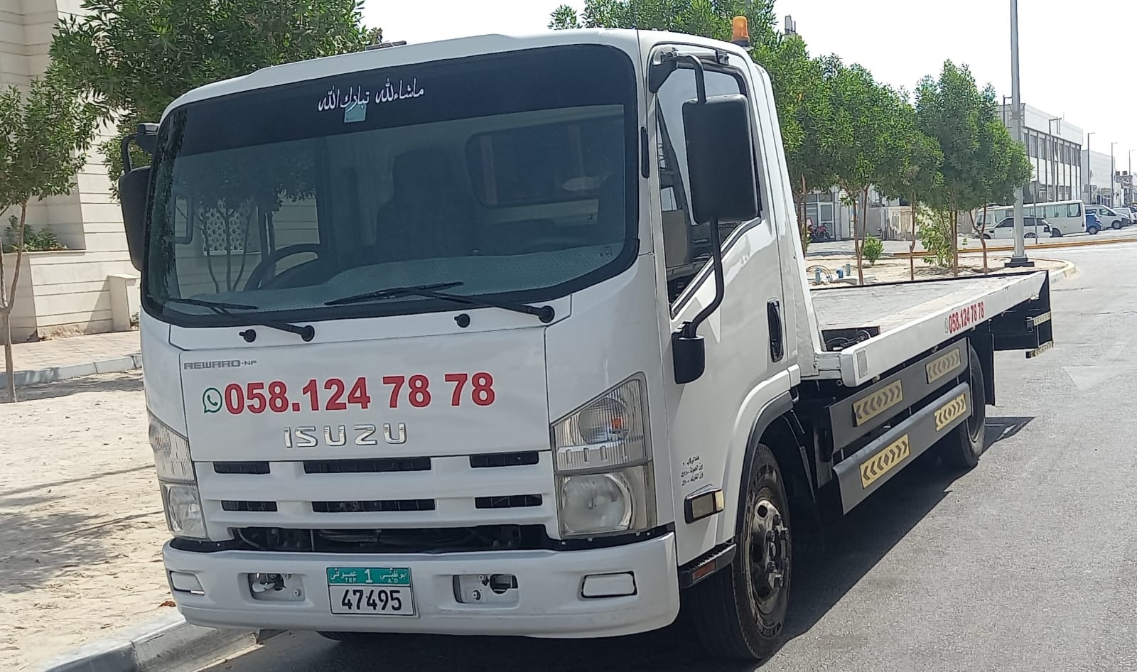 Satti flatbed truck
